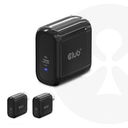 CLUB3D CAC-1905 mobilladdare Universal Svart AC inomhus