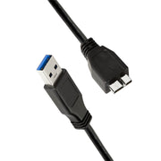 LogiLink CU0027 USB-kablar USB 3.2 Gen 1 (3.1 Gen 1) 2 m USB A Micro-USB B 5 Gbit/s