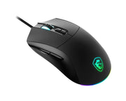 MSI FORGE GM320 datormöss Spela Ambidextrous USB Type-A Optisk 12800 DPI