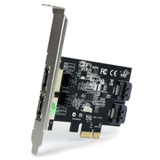 StarTech.com PCI Express SATA 6 Gbps eSATA-kontrollerkort med 2 portar