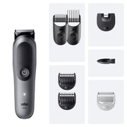 Braun 80789911 skägg/hår trimmer Mörkgrå 21 Litium-Ion (Li-Ion)