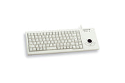CHERRY XS Trackball tangentbord Universal USB QWERTZ tyska Grå