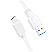 LogiLink CU0173 USB-kablar USB 3.2 Gen 1 (3.1 Gen 1) 0,5 m USB A USB C 5 Gbit/s Vit
