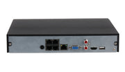 Dahua Technology WizSense NVR4104HS-P-EI nätverksvideobandspelare (NVR) 1U Svart