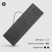 HP 150 trådat tangentbord