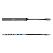 BakkerElkhuizen USB-C Hub 7-in-1 (3A+4C) USB Type-C 5000 Mbit/s Svart