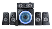 Trust GXT 658 Tytan 5.1 mikrofonset 90 W Universal Svart 5.1 kanaler
