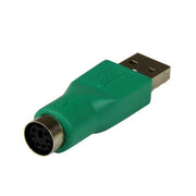StarTech.com GC46MF kabelomvandlare (hane/hona) PS/2 USB Grön