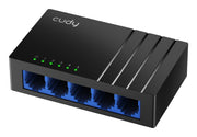 Cudy GS105D nätverksswitchar Ohanterad Gigabit Ethernet (10/100/1000) Svart