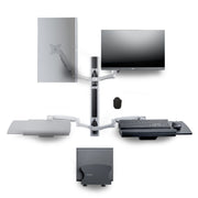 StarTech.com Väggmonterad arbetsstation