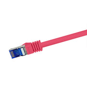 LogiLink C6A024S nätverkskablar Röd 0,5 m Cat6a S/FTP (S-STP)