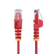 StarTech.com N6PAT25CMRDS nätverkskablar Röd 0,25 m Cat6 U/UTP (UTP)