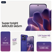 Motorola edge 70 fusion - 256 GB - Violett