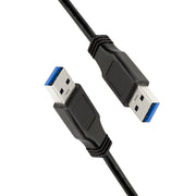 LogiLink CU0039 USB-kablar USB 3.2 Gen 1 (3.1 Gen 1) 2 m USB A 5 Gbit/s 4,5 W Svart