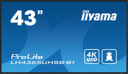 iiyama LH4365UHSB-B1 skyltställ Kioskdesign