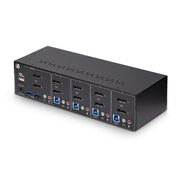 StarTech.com DisplayPort KVM-switch med fyra portar för dubbla bildskärmar