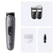 Braun 80789918 skägg/hår trimmer Mörkgrå 21 Nickel-kadmium (NiCd)