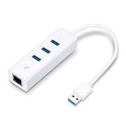 TP-Link UE330 dockningsstationer för bärbara datorer Kabel USB 3.2 Gen 1 (3.1 Gen 1)
