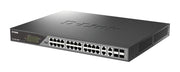 D-Link DSS-200G-28MPP nätverksswitchar hanterad L2 Gigabit Ethernet (10/100/1000)
