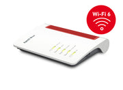 Box FRITZ! 7530 AX trådlös router Gigabit Ethernet Dual-band (2,4 GHz / 5 GHz) Grå