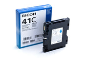 Ricoh 405762 bläckpatroner Original Standardavkastning Cyan