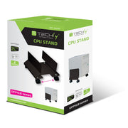 Techly ICA-CS 34 multimediavagnar & ställ Svart PC Multimediavagn