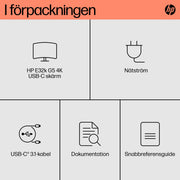 HP E32k G5 4K USB-C skärm
