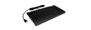 KeySonic ACK-595C+ (US) tangentbord Hem USB QWERTY Engelska (USA) Svart