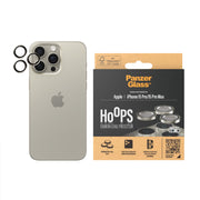 PanzerGlass Hoops Metal Camera Lens Protector Natural iPhone 15 Pro