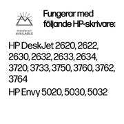 HP 304 svart original bläckpatron
