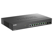 D-Link DMS-1250-10S/E nätverksswitchar hanterad 2.5G Ethernet (100/1000/2500) Svart