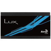 Aerocool LUX 550W strömförsörjningsenheter 20+4 pin ATX Svart