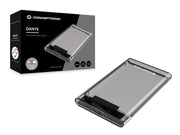 Conceptronic DANTE03T Hölje för lagringsenheter HDD- / SSD kabinett Transparent 2.5"