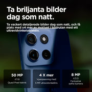 Motorola moto g15 - 128 GB - Marinblå