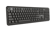 Trust TK-350 tangentbord Kontor RF Trådlös QWERTZ tyska Svart