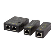 LogiLink WZ0015P nätverkskabeltestare Svart