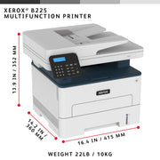 Xerox B225 A4 34 ppm trådlös dubbelkopiering/utskrift/scanning PS3 PCL5e/6 ADF 2
