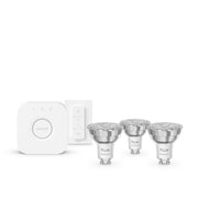 Philips Hue White och Color Ambiance Essential startpaket: 3 st GU10 smarta