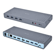 i-tec CADUAL4KDOCK dockningsstationer för bärbara datorer Kabel USB 3.2 Gen 1 (3.1