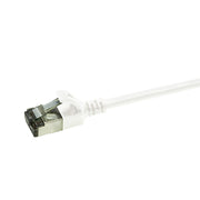 LogiLink CQ9021S nätverkskablar Vit 0,5 m Cat6a S/UTP (STP)