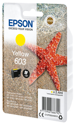 Epson Singlepack Yellow 603 Ink bläckpatron
