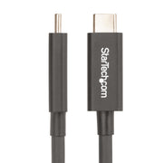 StarTech.com A40G2MB-TB4-CABLE Thunderbolt-kablar 2 m 40 Gbit/s Svart