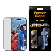PanzerGlass 2-Way Privacy Screen Protector iPhone Air