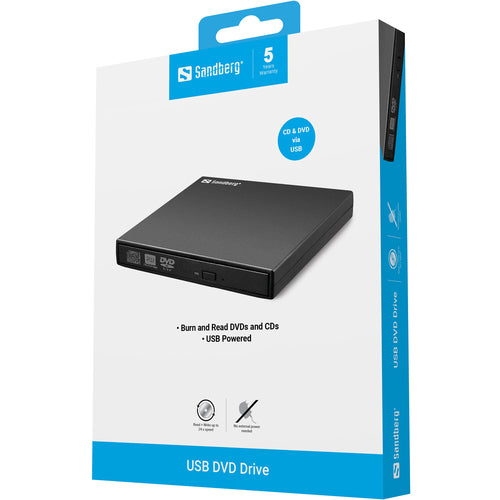 Sandberg USB Mini DVD Burner optiska Enheter, bild 2