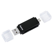 Hama Basic kortläsare USB 2.0/Micro-USB Svart