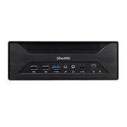 Shuttle XH610 datorhölje & moderkort 3,5L storlek PC Svart Intel H610 LGA 1700