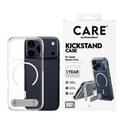 PanzerGlass CARE by Kickstand Case Transparent w. MagSafe iPhone 17 Pro