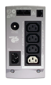 APC Back-UPS strömskydd (UPS) Vänteläge (offline) 0,65 kVA 400 W 4 AC-utgångar