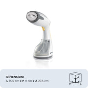 Ariete 4167/00 Handhållen klädångare 0,26 l 1200 W Vit