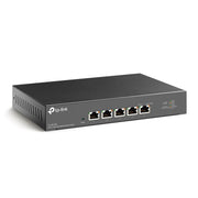 TP-Link TL-SX105 nätverksswitchar Ohanterad 10G Ethernet (100/1000/10000) Svart